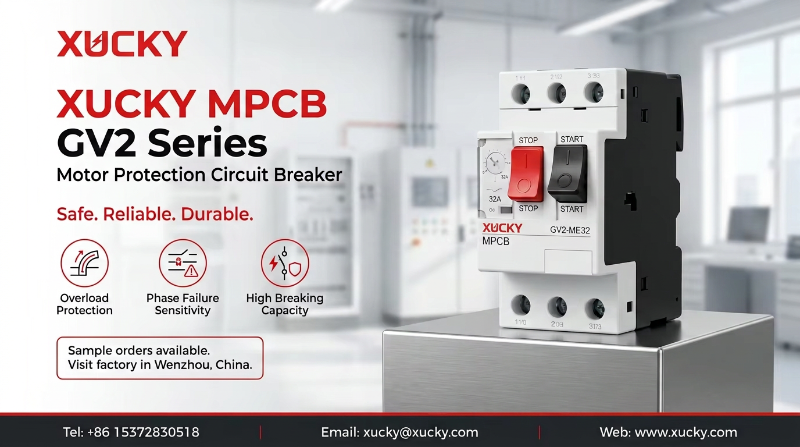XUCKY оптимизирует MPCB серии GV2 для высокопроизводительной промышленной автоматизации.
