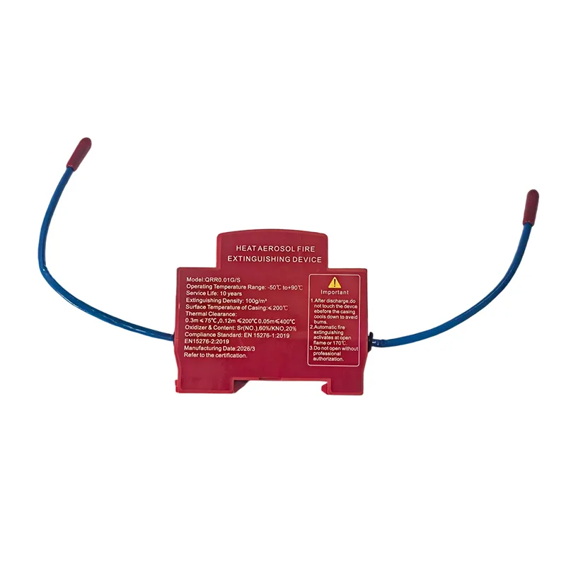 Устройство пожаротушения горячим аэрозолем QRR